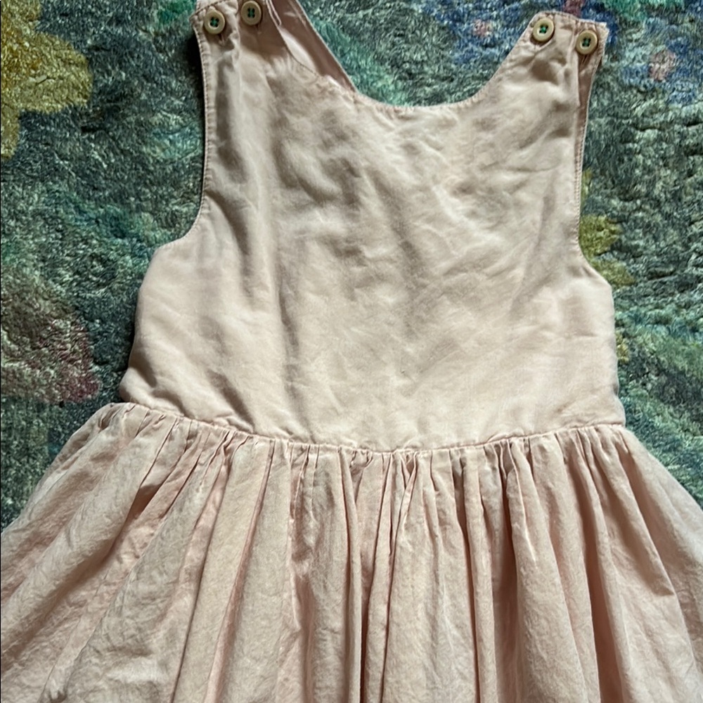 Mini Boden Dress with Floral Embroidery - Picture 5 of 5